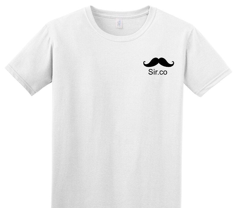 Custom Adult Soft Style 100% Cotton White T-Shirt