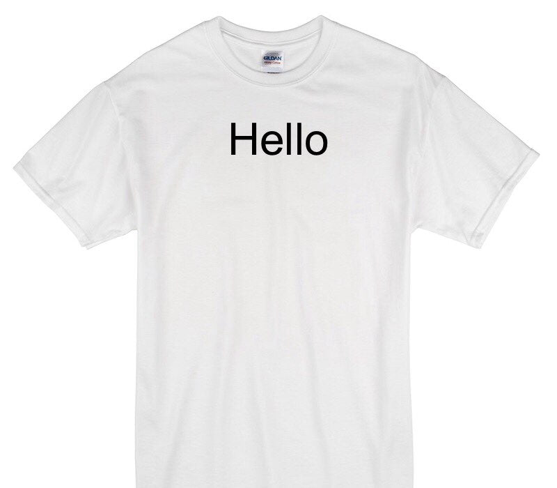 Custom Gildan 100% Cotton White T-Shirt