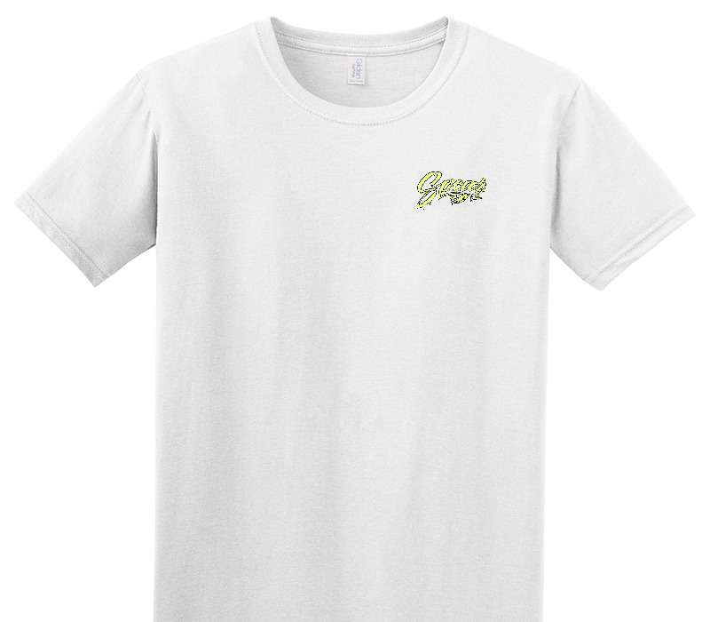 Custom Adult Soft Style 100% Cotton White T-Shirt
