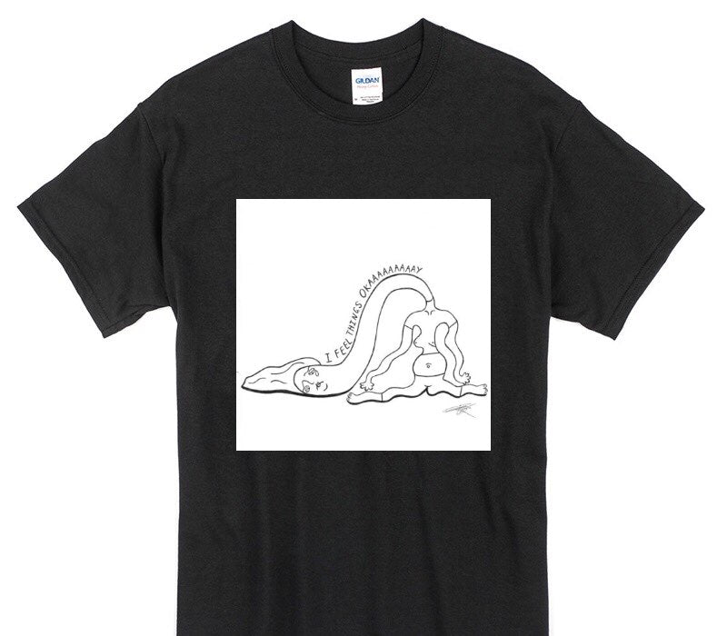 Custom Gildan 100% Cotton Black T-Shirt