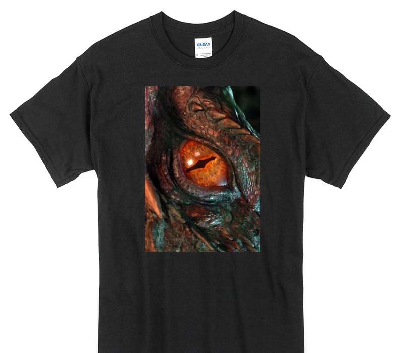 Custom Gildan 100% Cotton Black T-Shirt