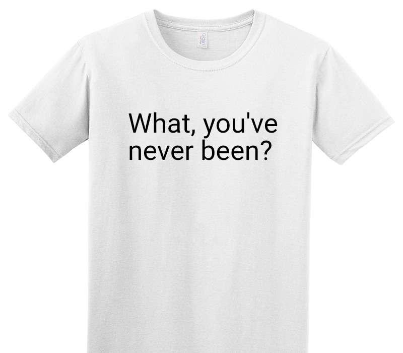 Custom Adult Soft Style 100% Cotton White T-Shirt