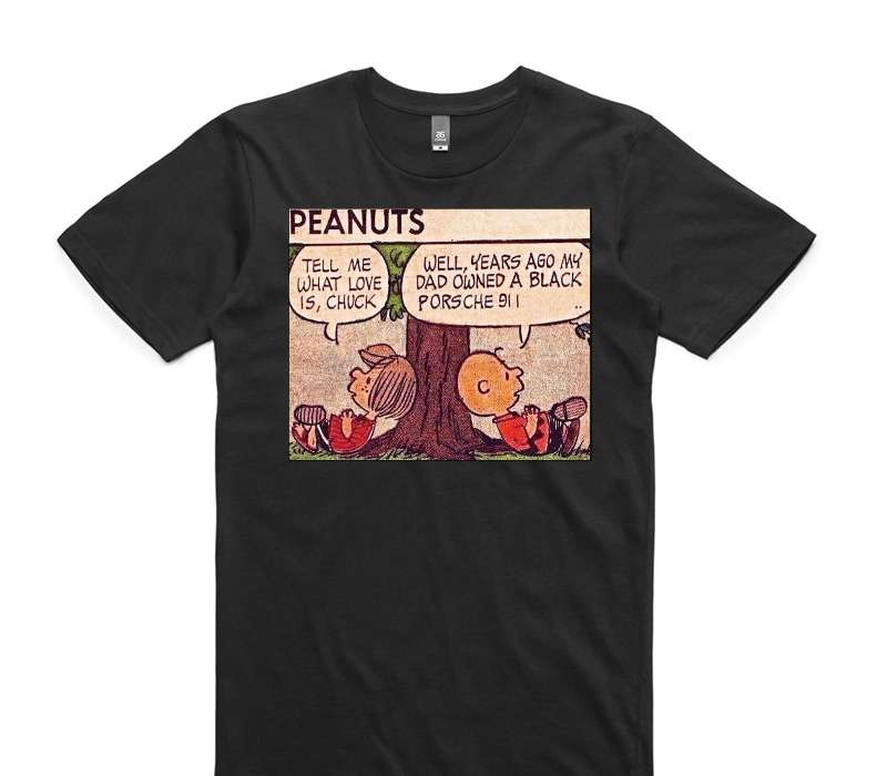 Custom AS Colour 100% Cotton Black T-Shirt