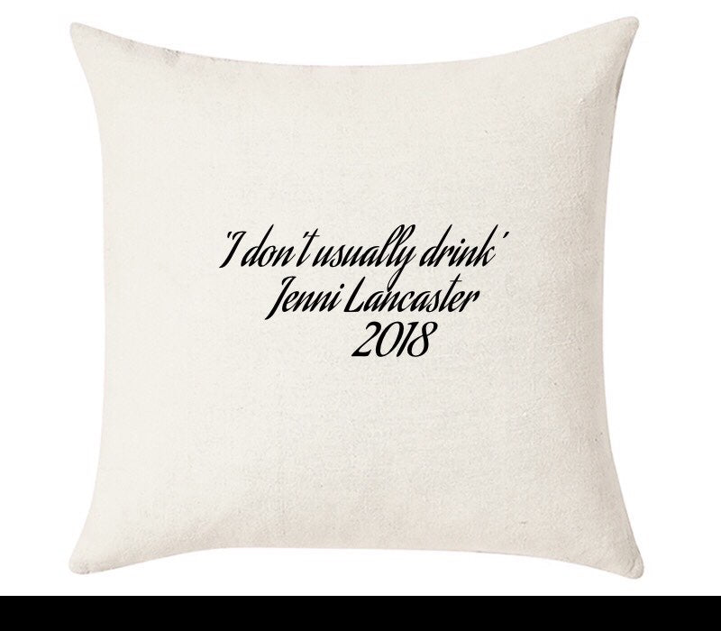 Custom Cushion Cover 50cm x 50 cm Off White