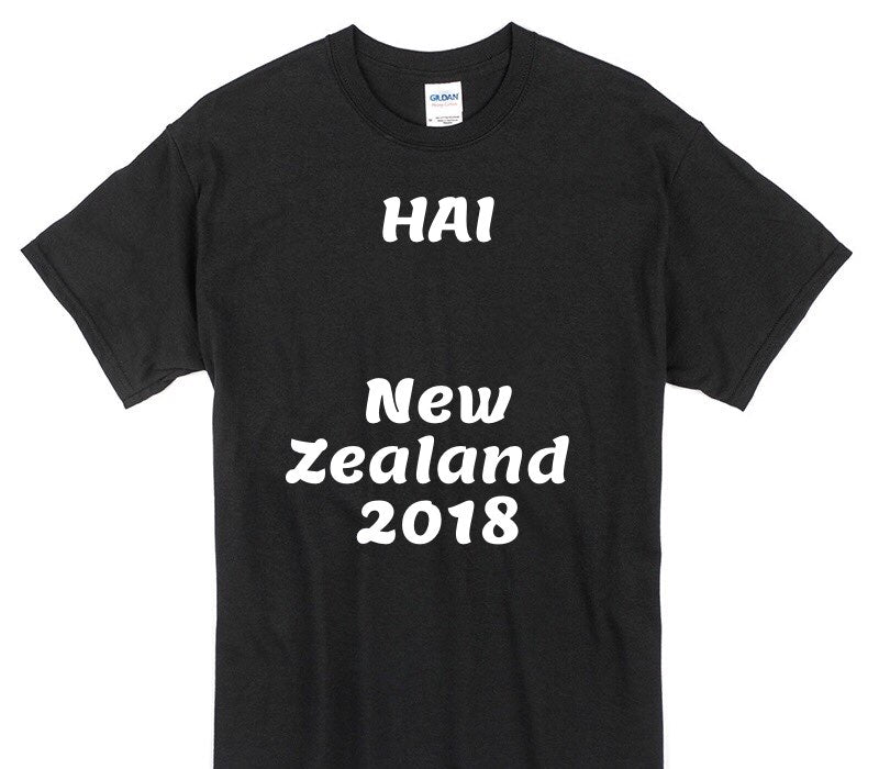 Custom Gildan 100% Cotton Black T-Shirt