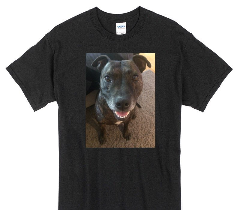 Custom Gildan 100% Cotton Black T-Shirt