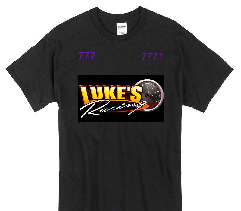 Custom Gildan 100% Cotton Black T-Shirt