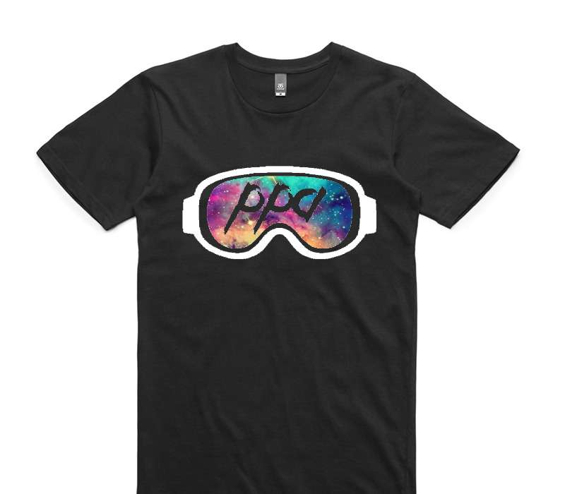 Custom AS Colour 100% Cotton Black T-Shirt