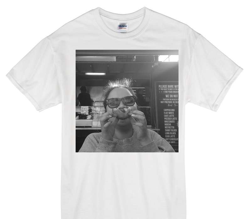 Custom Gildan 100% Cotton White T-Shirt