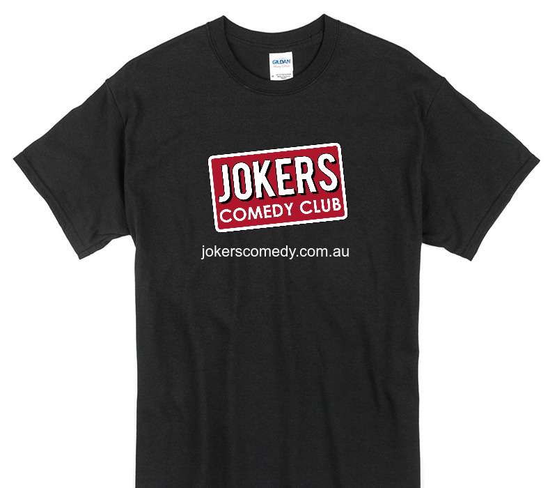 Custom Gildan 100% Cotton Black T-Shirt