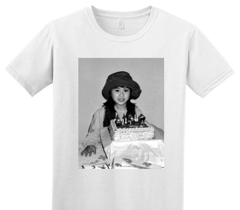 Custom Adult Soft Style 100% Cotton White T-Shirt