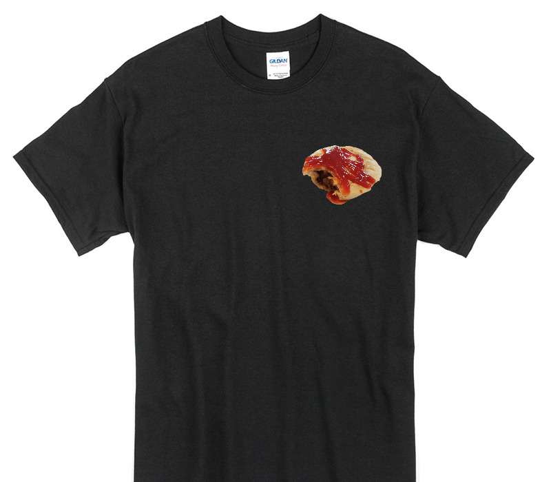 Custom Gildan 100% Cotton Black T-Shirt