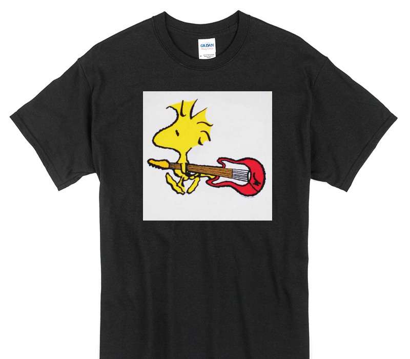 Custom Gildan 100% Cotton Black T-Shirt
