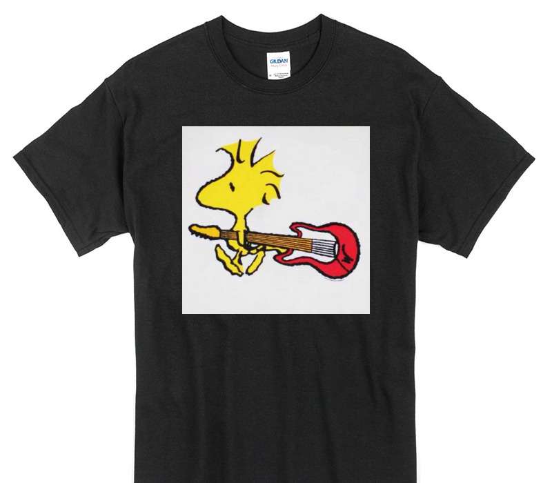 Custom Gildan 100% Cotton Black T-Shirt