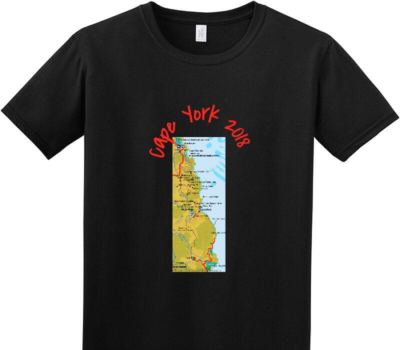 Custom Adult Soft Style 100% Cotton Black T-Shirt