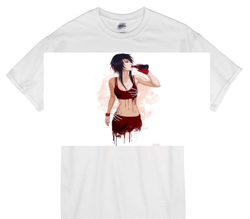 Custom Gildan 100% Cotton White T-Shirt