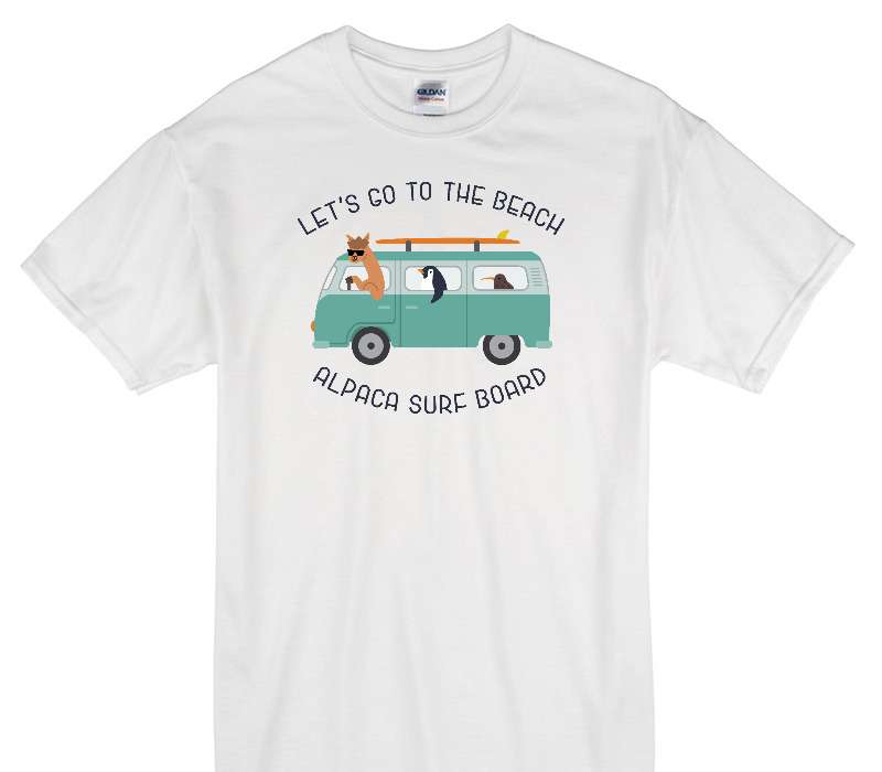 Custom Gildan 100% Cotton White T-Shirt