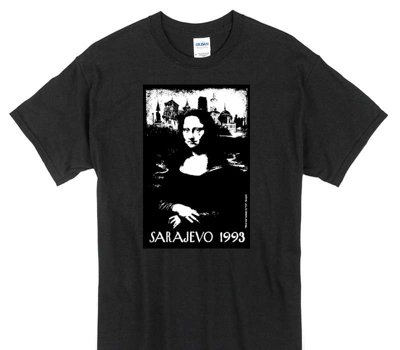 Custom Gildan 100% Cotton Black T-Shirt