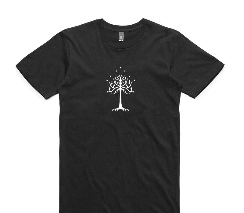 Custom AS Colour 100% Cotton Black T-Shirt
