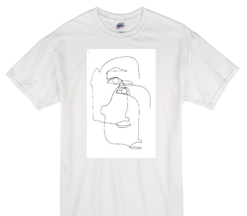 Custom Gildan 100% Cotton White T-Shirt