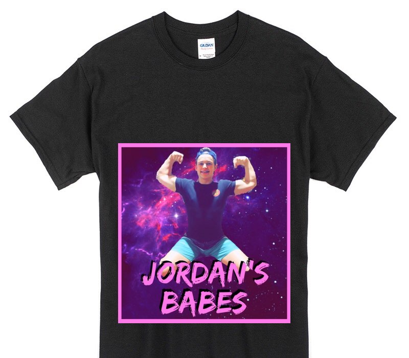 Custom Gildan 100% Cotton Black T-Shirt