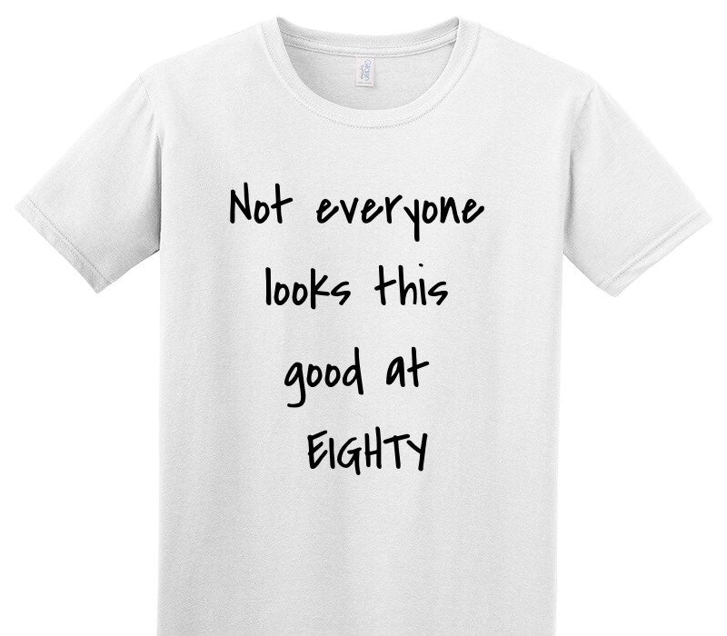 Custom Adult Soft Style 100% Cotton White T-Shirt