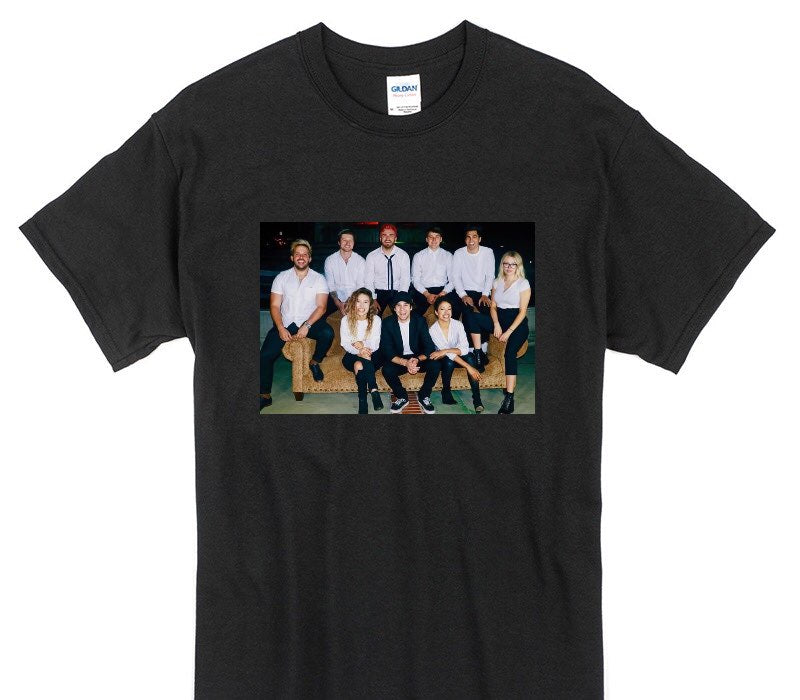 Custom Gildan 100% Cotton Black T-Shirt