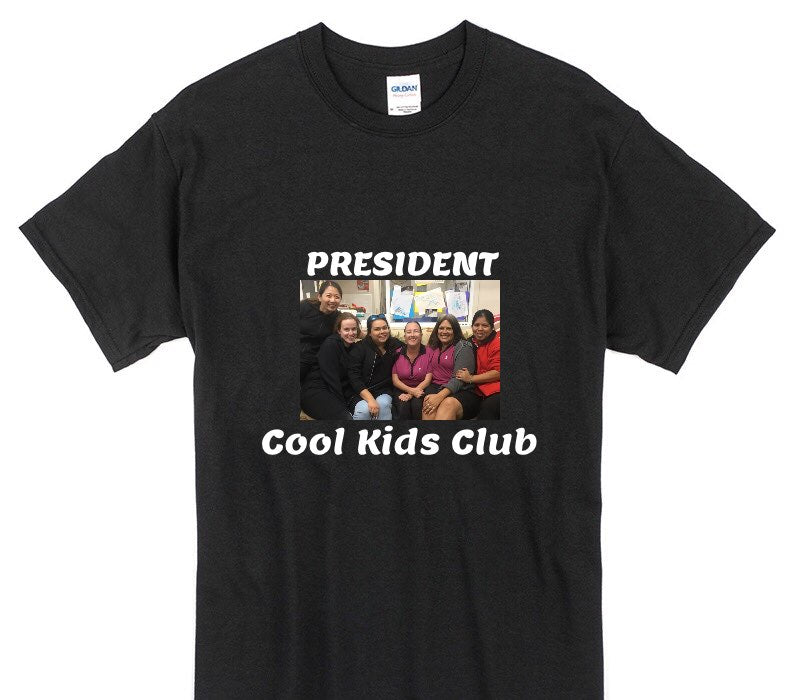 Custom Gildan 100% Cotton Black T-Shirt