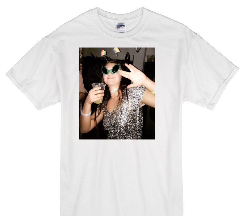 Custom Gildan 100% Cotton White T-Shirt