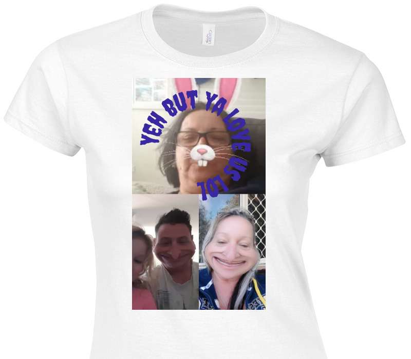 Custom Womens Soft Style 100% Cotton White T-Shirt