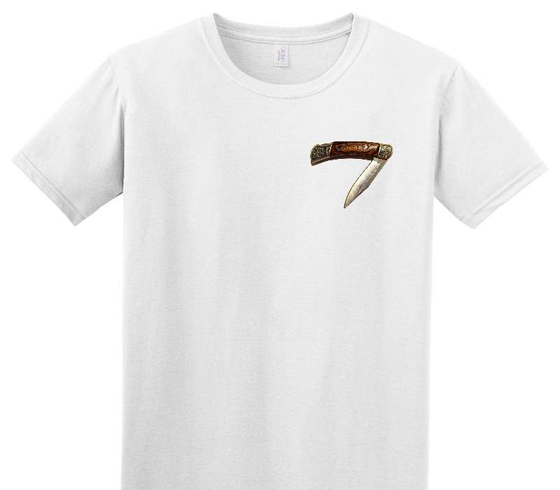 Custom Adult Soft Style 100% Cotton White T-Shirt