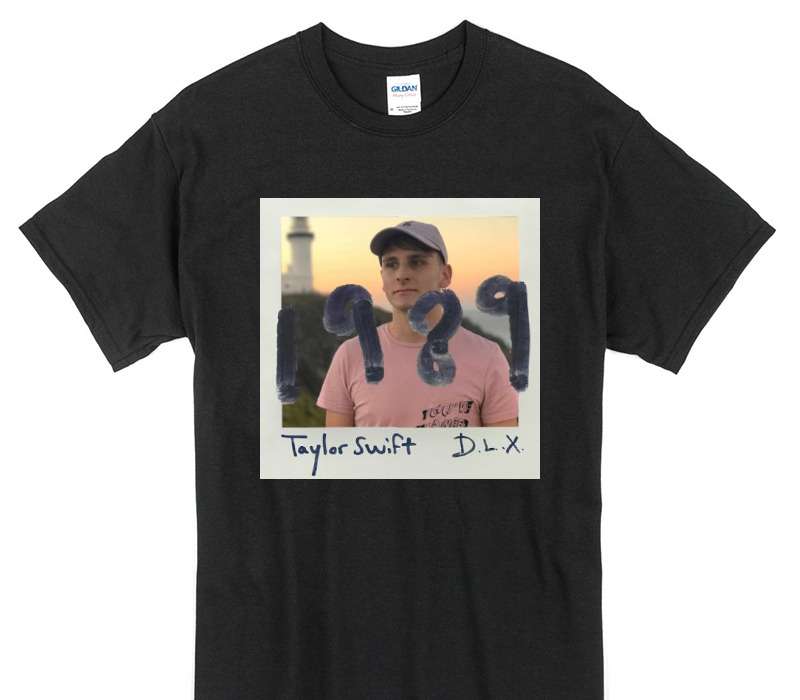 Custom Gildan 100% Cotton Black T-Shirt