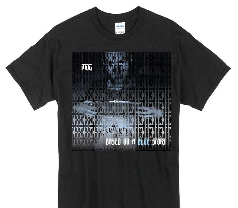 Custom Gildan 100% Cotton Black T-Shirt