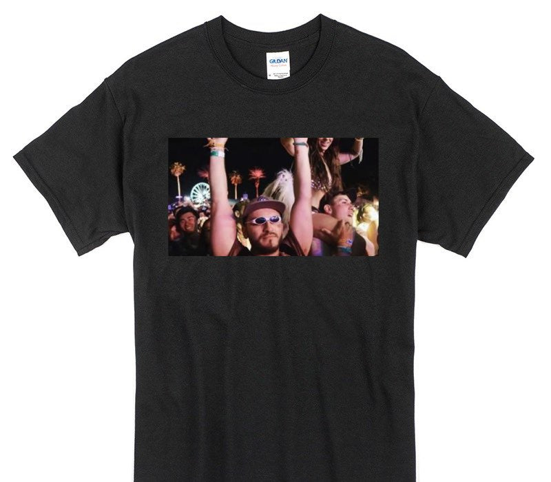Custom Gildan 100% Cotton Black T-Shirt