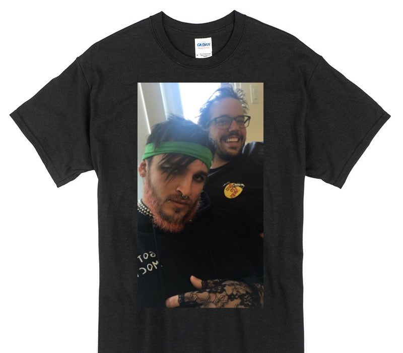 Custom Gildan 100% Cotton Black T-Shirt