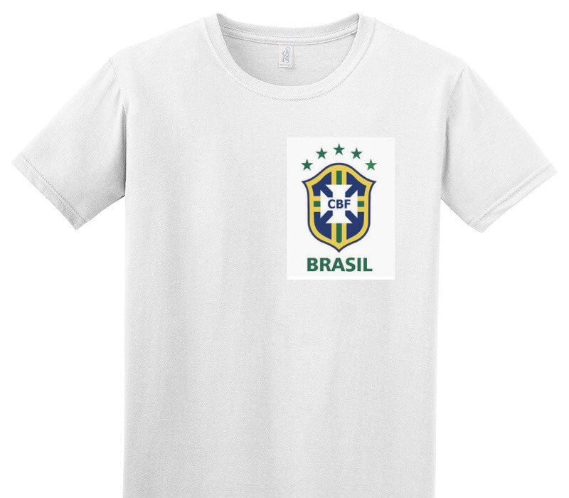 Custom Adult Soft Style 100% Cotton White T-Shirt