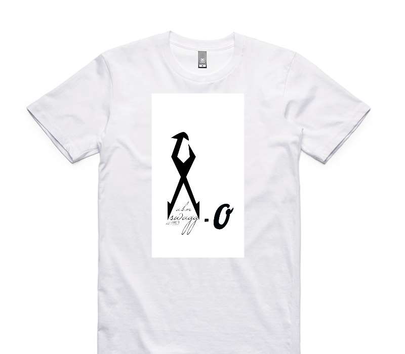 Custom AS Colour 100% Cotton White T-Shirt