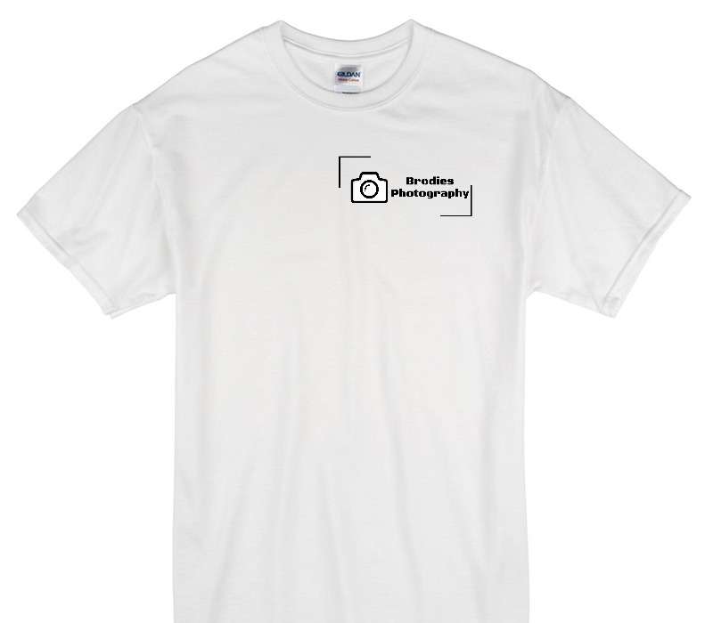 Custom Gildan 100% Cotton White T-Shirt
