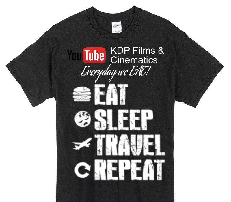 Custom Gildan 100% Cotton Black T-Shirt