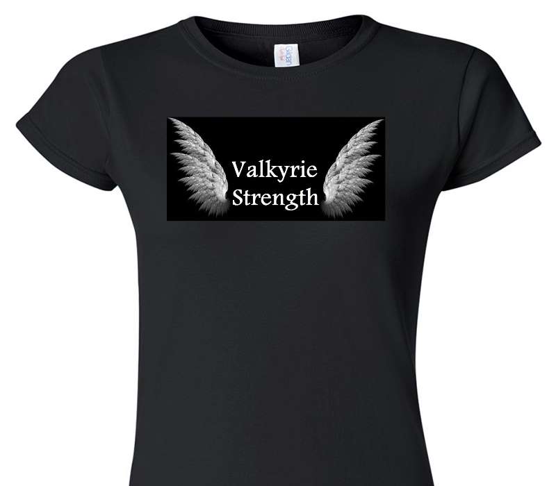 Custom Womens Soft Style 100% Cotton Black T-Shirt