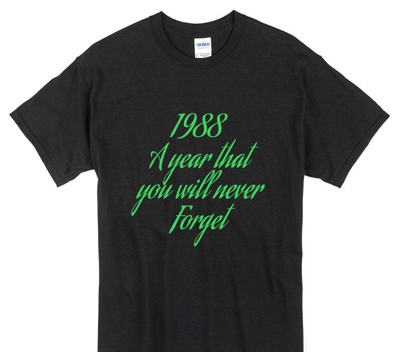 Custom Gildan 100% Cotton Black T-Shirt