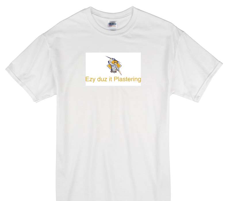 Custom Gildan 100% Cotton White T-Shirt
