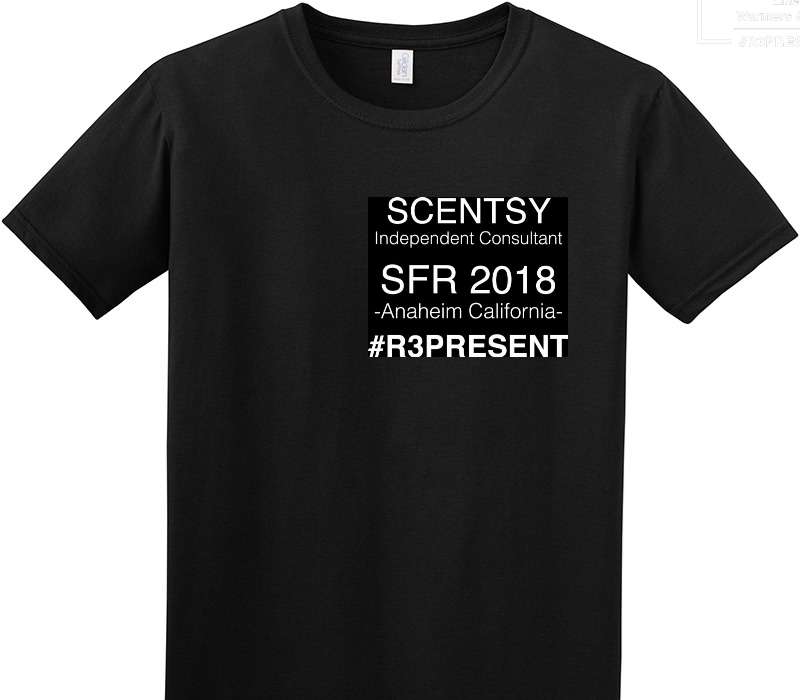 Custom Adult Soft Style 100% Cotton Black T-Shirt