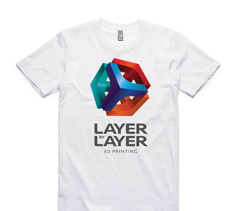 Custom AS Colour 100% Cotton White T-Shirt