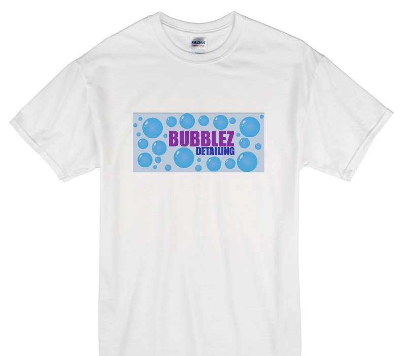 Custom Gildan 100% Cotton White T-Shirt
