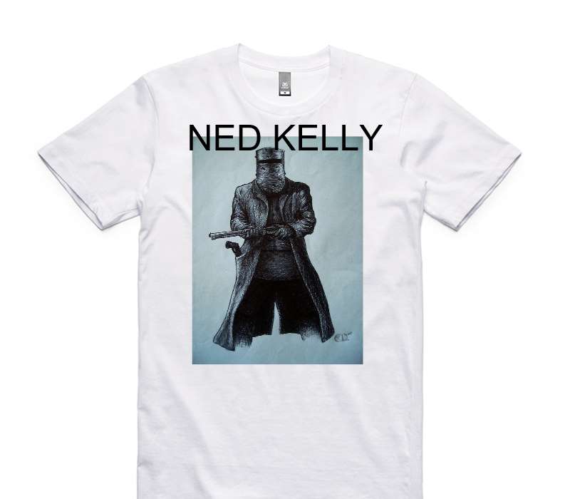 Custom AS Colour 100% Cotton White T-Shirt