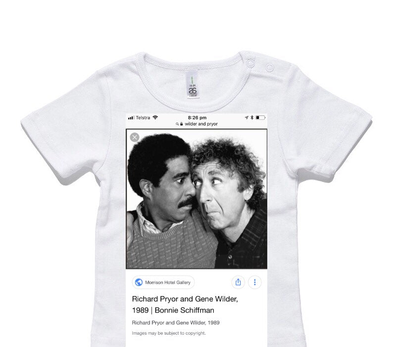 Custom AS Colour White Baby T-Shirt