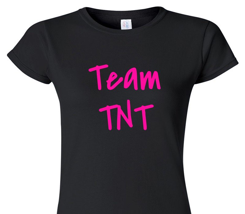 Custom Womens Soft Style 100% Cotton Black T-Shirt