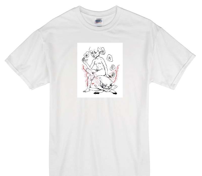 Custom Gildan 100% Cotton White T-Shirt