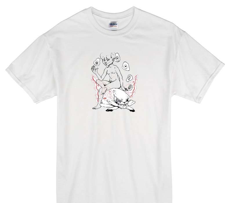 Custom Gildan 100% Cotton White T-Shirt